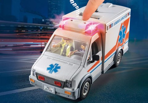 Zestaw figurek City Action 71232 Ambulans Playmobil