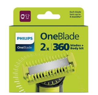 Akcesoria do OneBlade 360 2 sztuki QP624/50 Philips