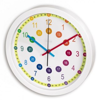 Zegar ścienny Easy learning sal 30cm Hama