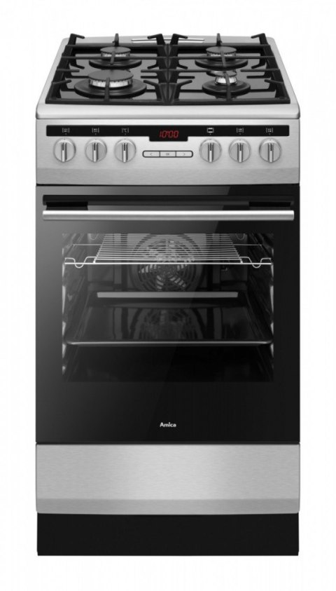 Kuchnia gazowo-elektryczna 57GcES3.33HZpTaA(Xx) PIZZA Amica