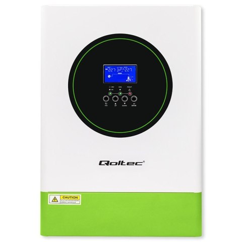 Modularny Hybrydowy Inwerter solarny Off-Grid 6.2kVA | 6.2kW | 120A | MPPT | 12 jednostek | BMS | Sinus | opcja Wi-Fi | Power  Qoltec