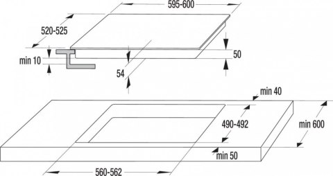 Płyta indukcyjna GI6432BCWF Gorenje