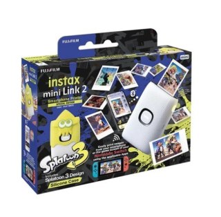 Instax Mini Link 2 Special Edition Nintendo (Clay White, Splatoon 3) Fujifilm