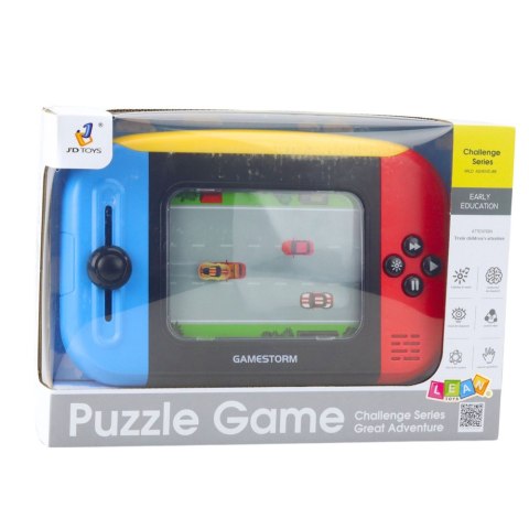 Konsola Przygodowa Gra Zręcznościowa Dźwięki Podświetlany Ekran LEAN Toys