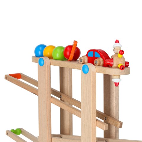 Tor kulkowy drewniany kulodrom montessori XXL Kik Sp. z o. o. Sp. k.