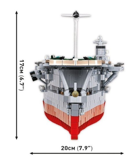 Klocki IJN Akagi Aircraft Carrier 3573 klocków Cobi Klocki