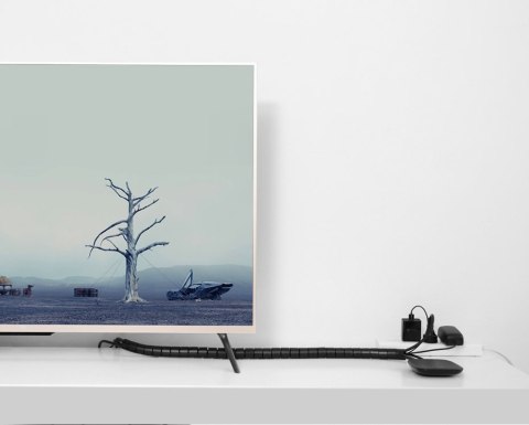 Maskownica organizer do kabli przewodów 3m czarny UGREEN