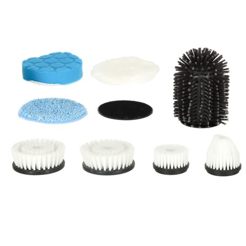 Mop obrotowy elektryczna szczotka do czyszczenia 9 głowicami szczotkującymi Kik Sp. z o. o. Sp. k.