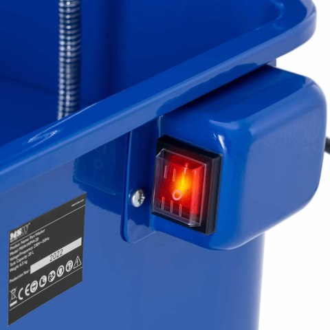 Myjka warsztatowa do narzędzi części samochodowych z pędzlem 20 l 3.3 l/min MSW