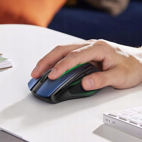 Mysz myszka optyczna bezprzewodowa USB 2.4GHz 4000 DPI - niebieska UGREEN
