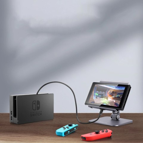 Przedłużacz kabla przewodu USB-C PD QC 100W 5A 10Gbps 0.5m - szary UGREEN