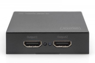 Rozdzielacz/Splitter HDMI 2-portowy, 4K 30Hz UHD 3D, HDCP 1.3, audio Digitus