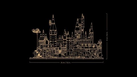 Harry Potter 76419 Klocki Zamek Hogwart i błonia LEGO
