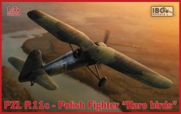 Model do sklejania IBG PZL P.11c Polish Fighter Rare Birds Ibg