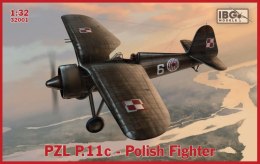 Plastikowy model do sklejania PZL P.11c Polish Fighter 1/32 Ibg