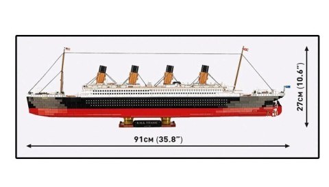 Klocki R.M.S Titanic 3260 klocków Cobi Klocki