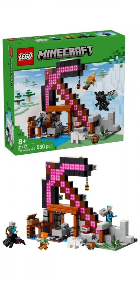 Klocki Minecraft 21277 Kilofowa kopalnia LEGO
