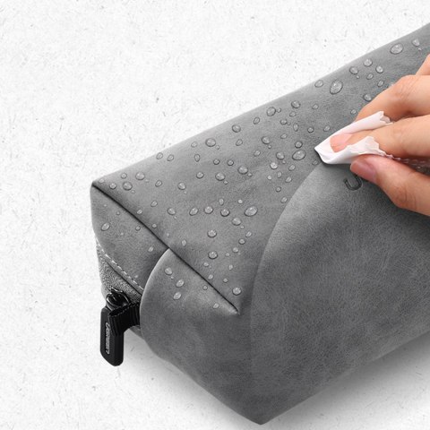 Etui pokrowiec orgaznizer saszetka wielofunkcyjna na akcesoria 19x12x8cm szary UGREEN