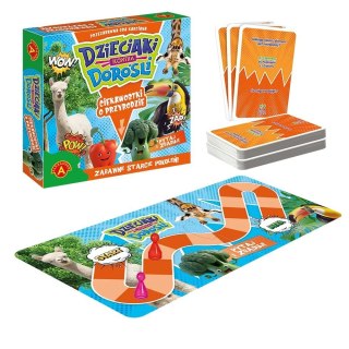 Gra Ciekawostki o przyrodzie. Dzieciaki kontra Dorośli. Alexander