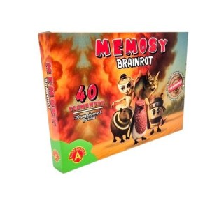 Gra Pamięć Memosy Brainrot Ballerina Capuccina, Tung Tung Tung Sahur i inni Alexander
