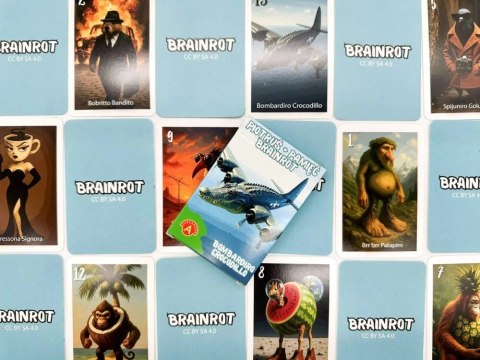 Gra Piotruś i Pamięć Brainrot: Bombardiro Crocodillo Alexander