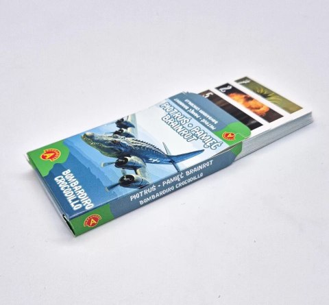 Gra Piotruś i Pamięć Brainrot: Bombardiro Crocodillo Alexander