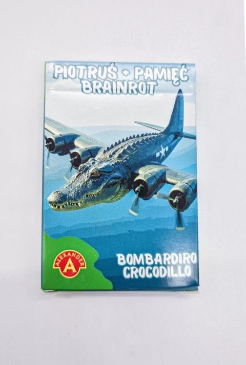 Gra Piotruś i Pamięć Brainrot: Bombardiro Crocodillo Alexander