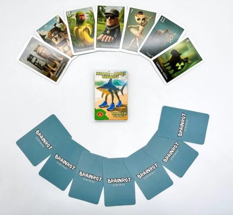 Gra Piotruś i Pamięć Brainrot: Tralalero Tralala Alexander