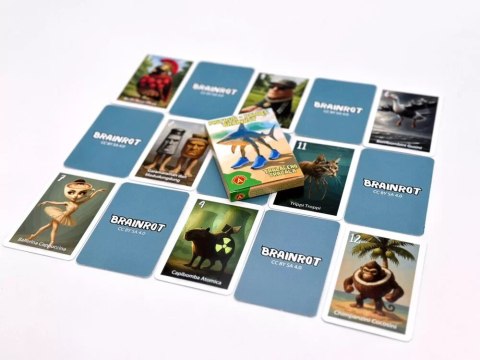 Gra Piotruś i Pamięć Brainrot: Tralalero Tralala Alexander