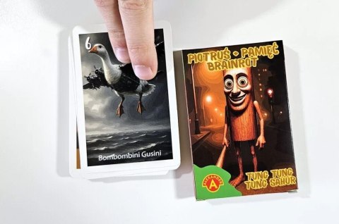 Gra Piotruś i Pamięć Brainrot: Tung Tung Tung Sahur Alexander