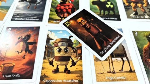 Gra Piotruś i Pamięć Brainrot: Tung Tung Tung Sahur Alexander