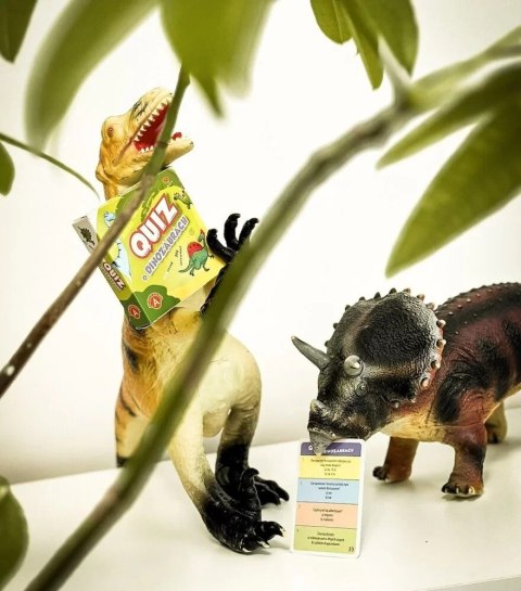 Gra Quiz o Dinozaurach kieszonkowa gra edukacyjna Alexander