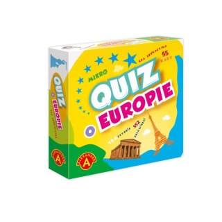 Gra Quiz o Europie kieszonkowa gra edukacyjna Alexander