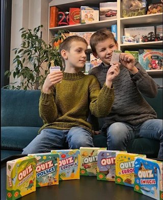 Gra Quiz o Polsce kieszonkowa gra edukacyjna Alexander