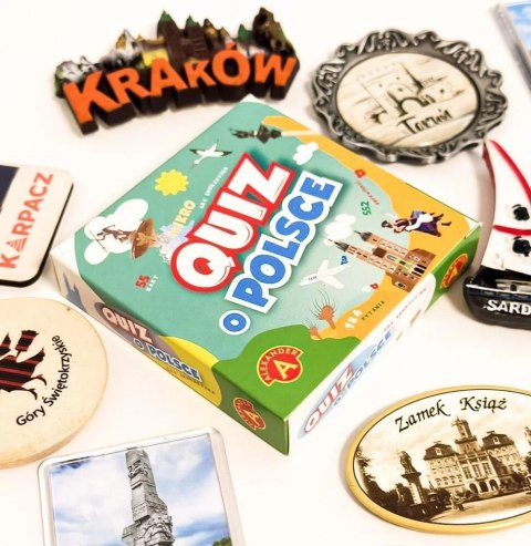 Gra Quiz o Polsce kieszonkowa gra edukacyjna Alexander