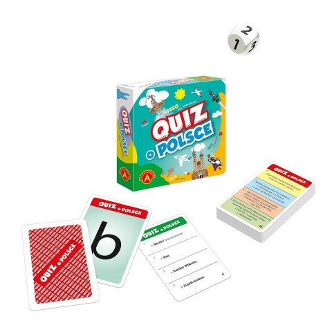 Gra Quiz o Polsce kieszonkowa gra edukacyjna Alexander