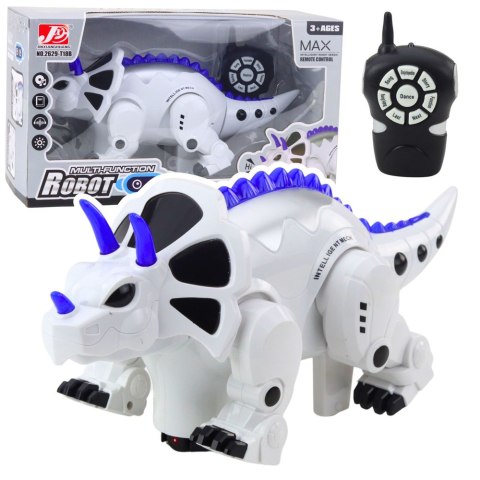 Inteligentny Robot Dinozaur RC Zdalnie Sterowany Triceratops LEAN Toys