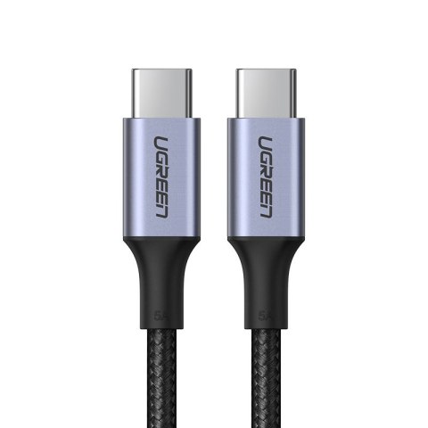 Kabel przewód USB-C Power Delivery 100W Quick Charge FCP 5A 3m szary UGREEN