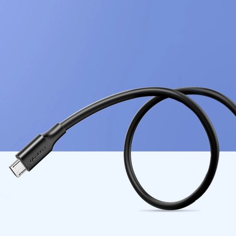Kabel przewód micro USB - USB-A 25cm - czarny UGREEN