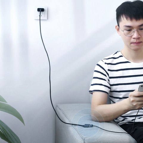 Przedłużacz adapter do kabla przewodu USB 2.0 5m czarny UGREEN