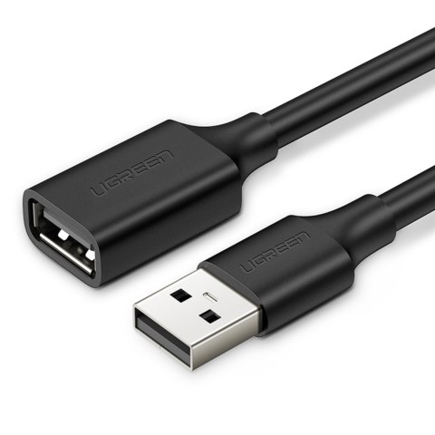 Przedłużacz kabla przewodu USB 2.0 480Mb/s 1.5m czarny UGREEN