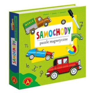 Puzzle magnetyczne Samochody Alexander