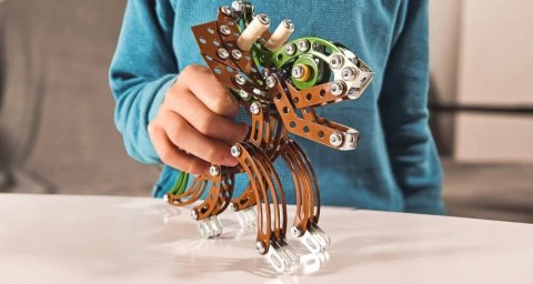 Zestaw konstrukcyjny Mały Konstruktor Dinozaury Triceratops Alexander