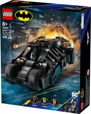 Klocki Super Heroes 76303 Tumbler Batmana kontra Dwie Twarze i Joker LEGO