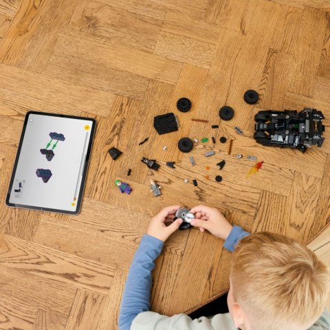 Klocki Super Heroes 76303 Tumbler Batmana kontra Dwie Twarze i Joker LEGO