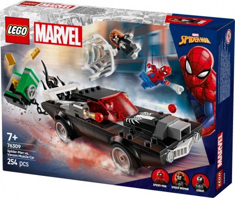 Klocki Super Heroes 76309 Spider-Man kontra muscle car Venoma LEGO