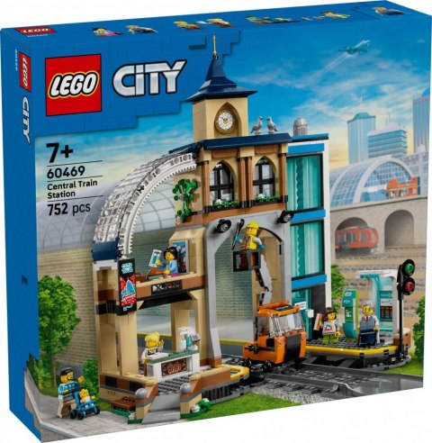 Klocki City 60469 Centralny dworzec kolejowy LEGO