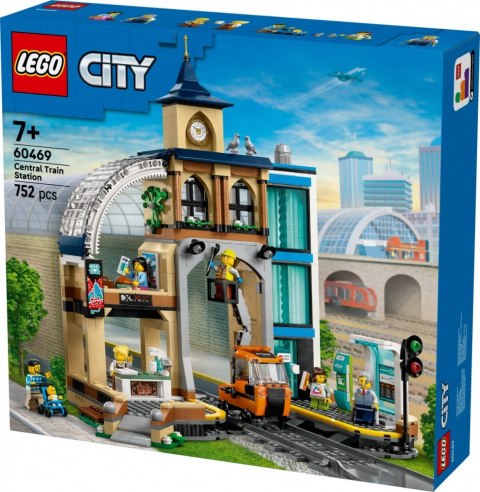 Klocki City 60469 Centralny dworzec kolejowy LEGO