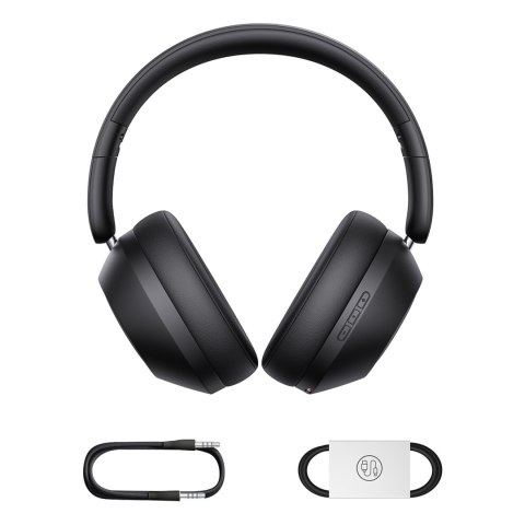 Słuchawki bezprzewodowe nauszne Bass 30 Max Bluetooth 5.3 - czarne BASEUS