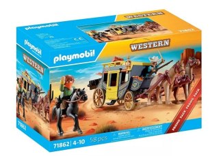 Zestaw z figurkami 71862 Napad na dyliżans na Dzikim Zachodzie Playmobil